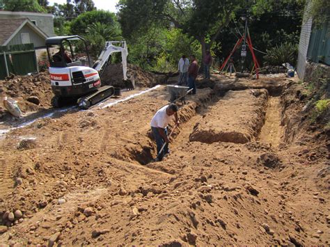 can you dig a foundation with a mini excavator|digging footing plans.